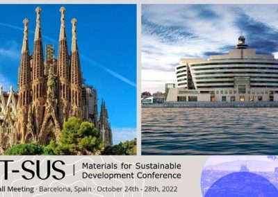 MAT-SUS Materials for Sustainable Development Conference